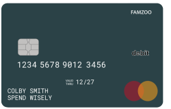 FamZoo debit Card